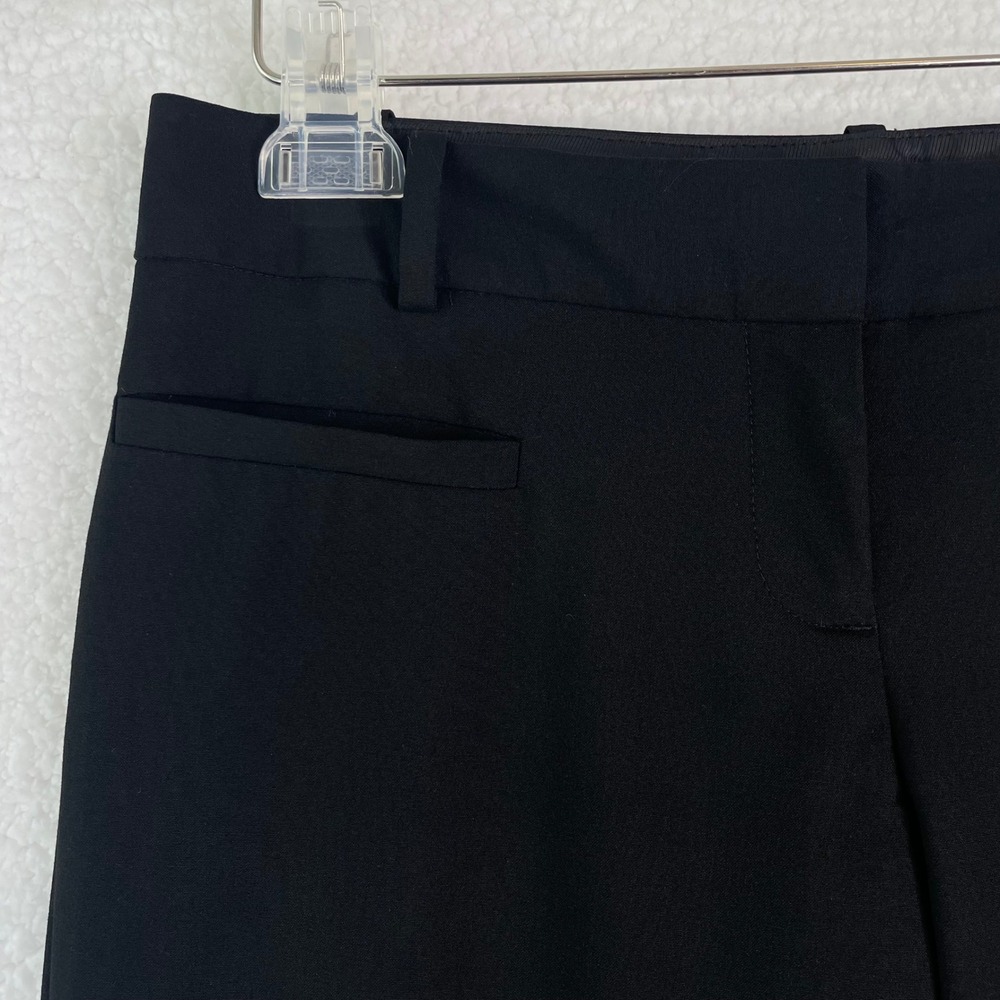 The Limited Black Collection Drew Fit Straight Leg Dress Pants Womens 2 Black - Picture 3 of 10